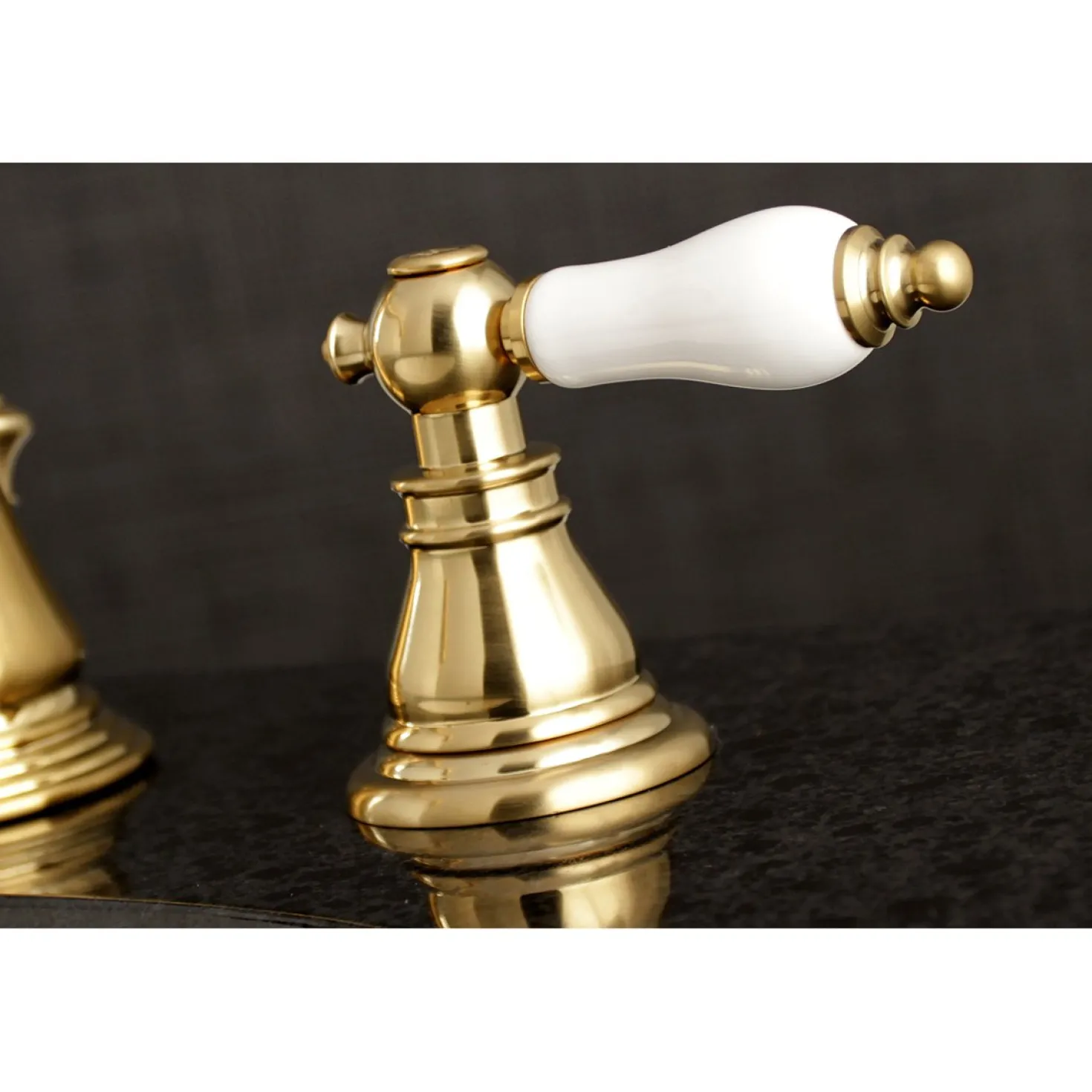 Kingston Brass Fauceture American Patriot Widespread Bathroom Faucet