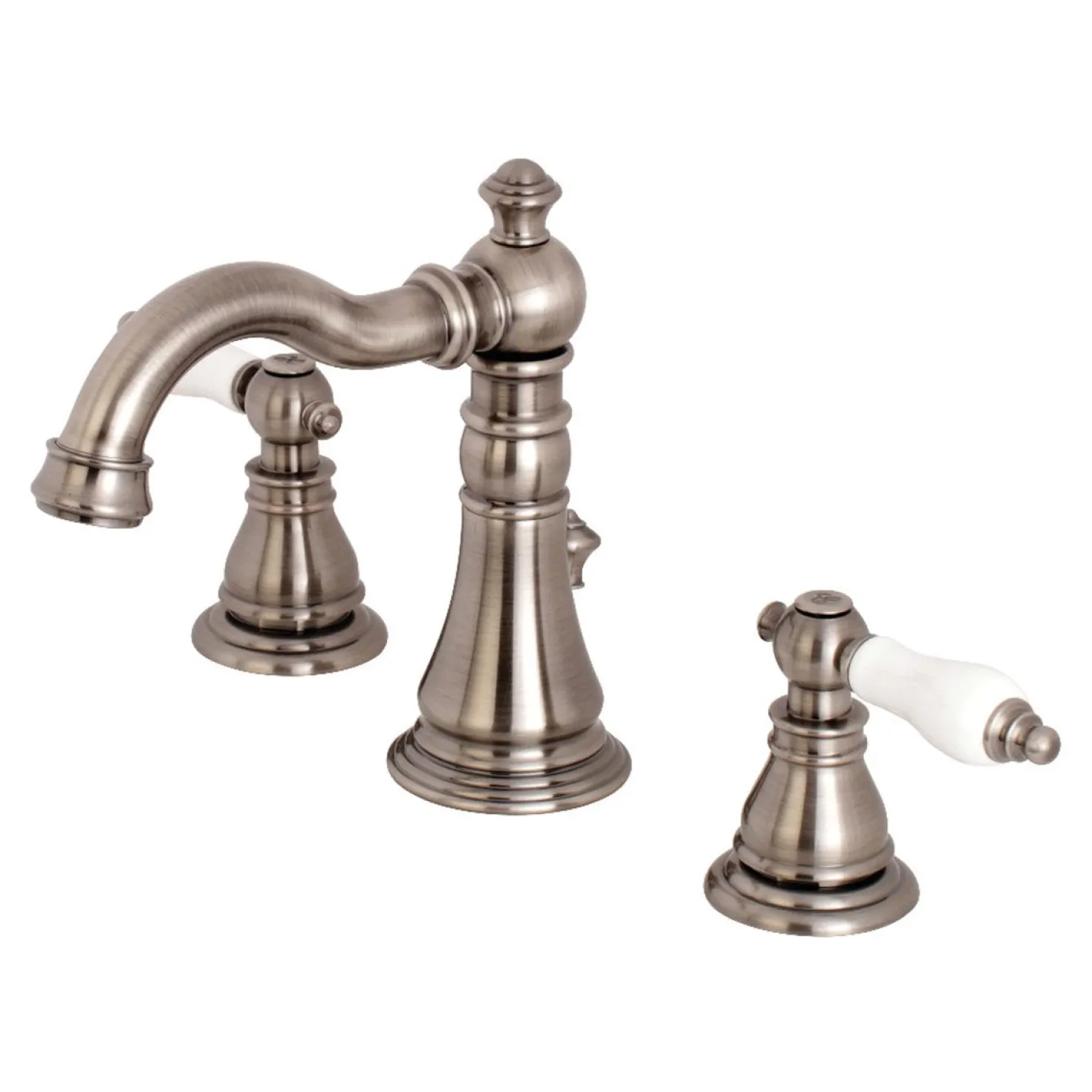 Kingston Brass Fauceture American Patriot Widespread Bathroom Faucet