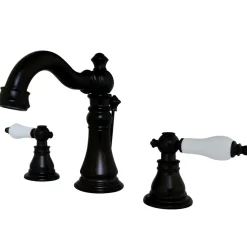 Kingston Brass Fauceture American Patriot Widespread Bathroom Faucet