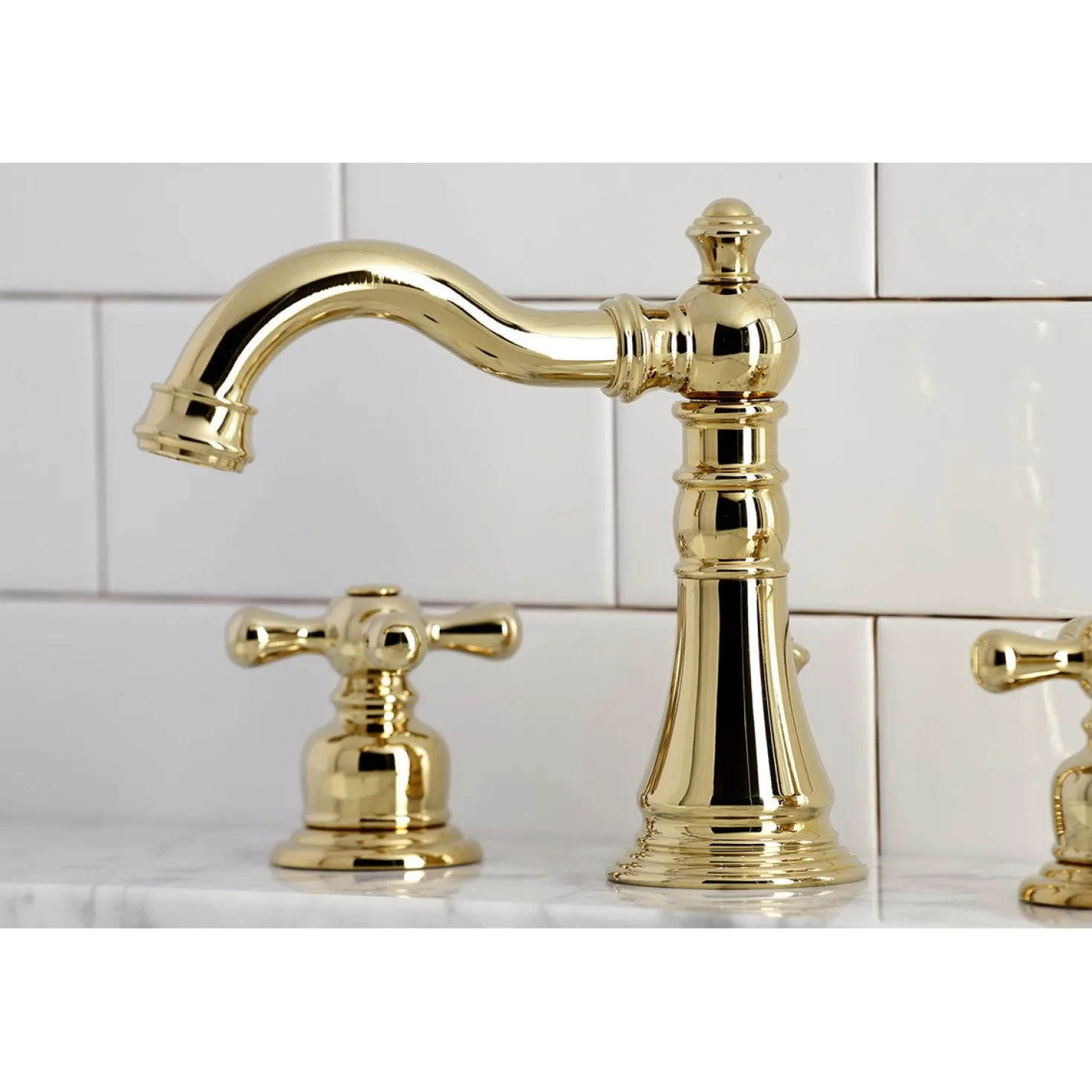 Kingston Brass Fauceture American Classic 8" Widespread Bathroom Faucet
