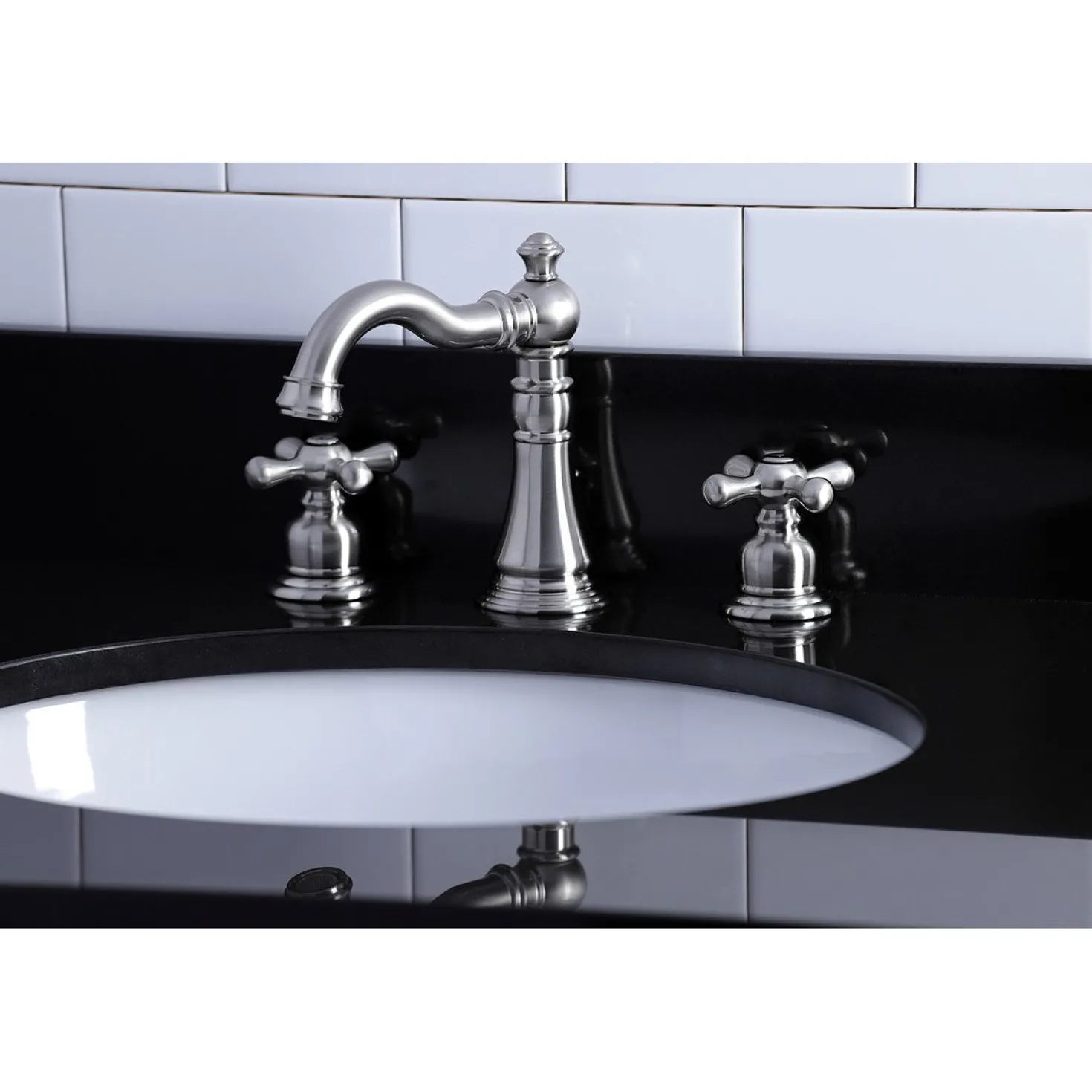 Kingston Brass Fauceture American Classic 8" Widespread Bathroom Faucet