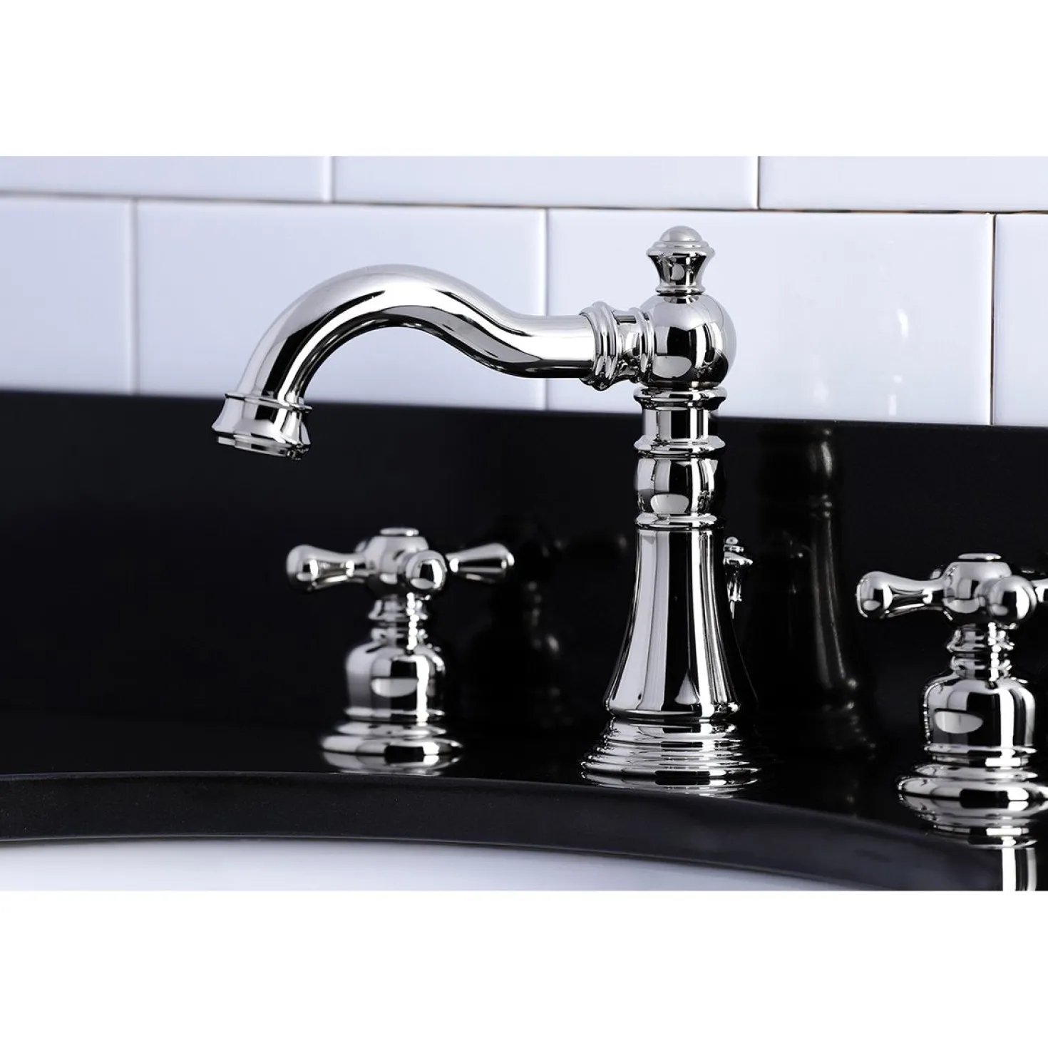 Kingston Brass Fauceture American Classic 8" Widespread Bathroom Faucet