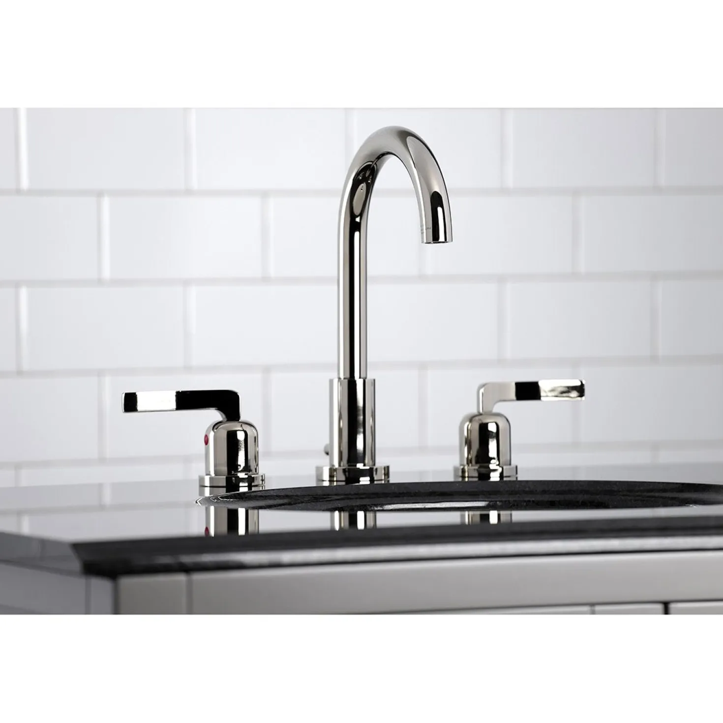 Kingston Brass Fauceture Centurion Widespread Bathroom Faucet