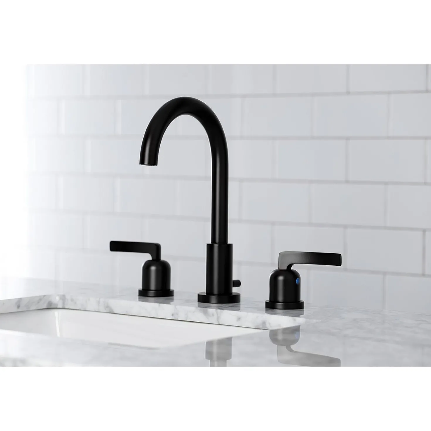 Kingston Brass Fauceture Centurion Widespread Bathroom Faucet