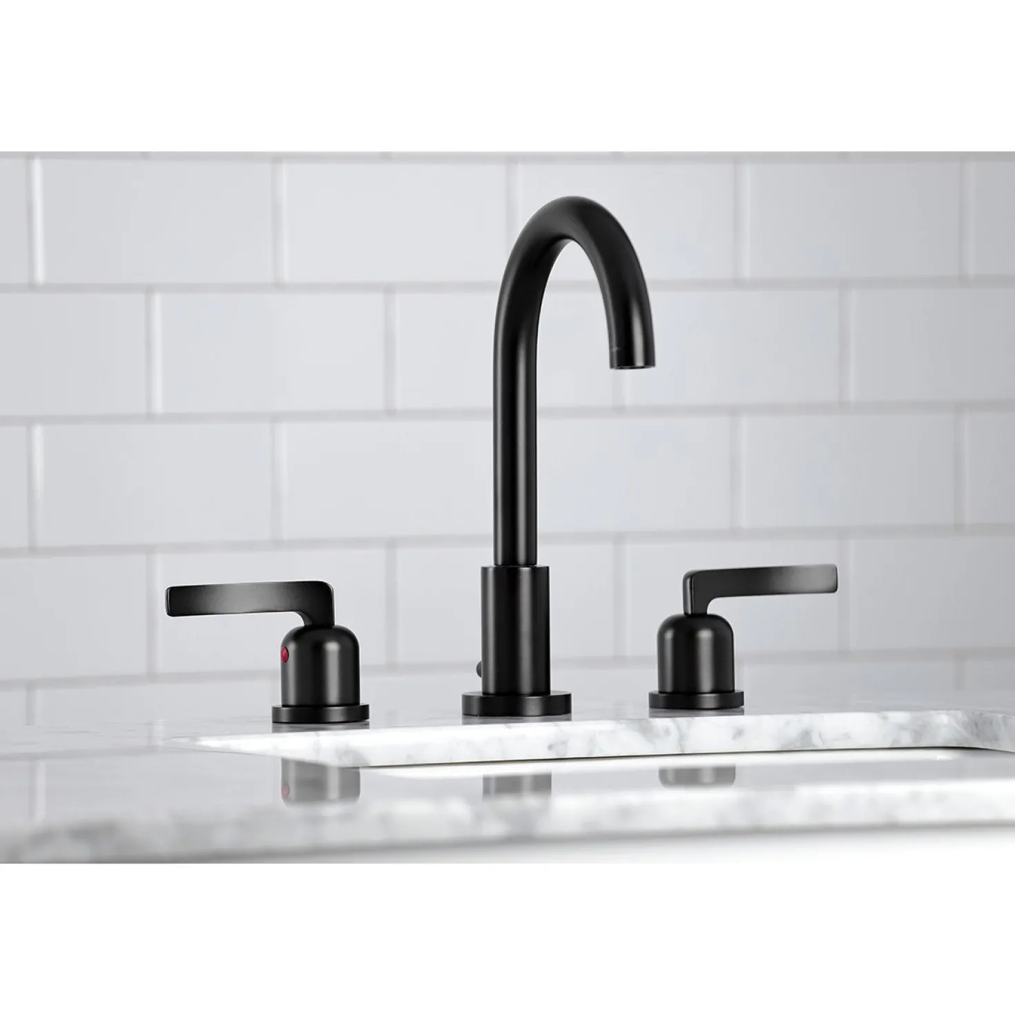 Kingston Brass Fauceture Centurion Widespread Bathroom Faucet