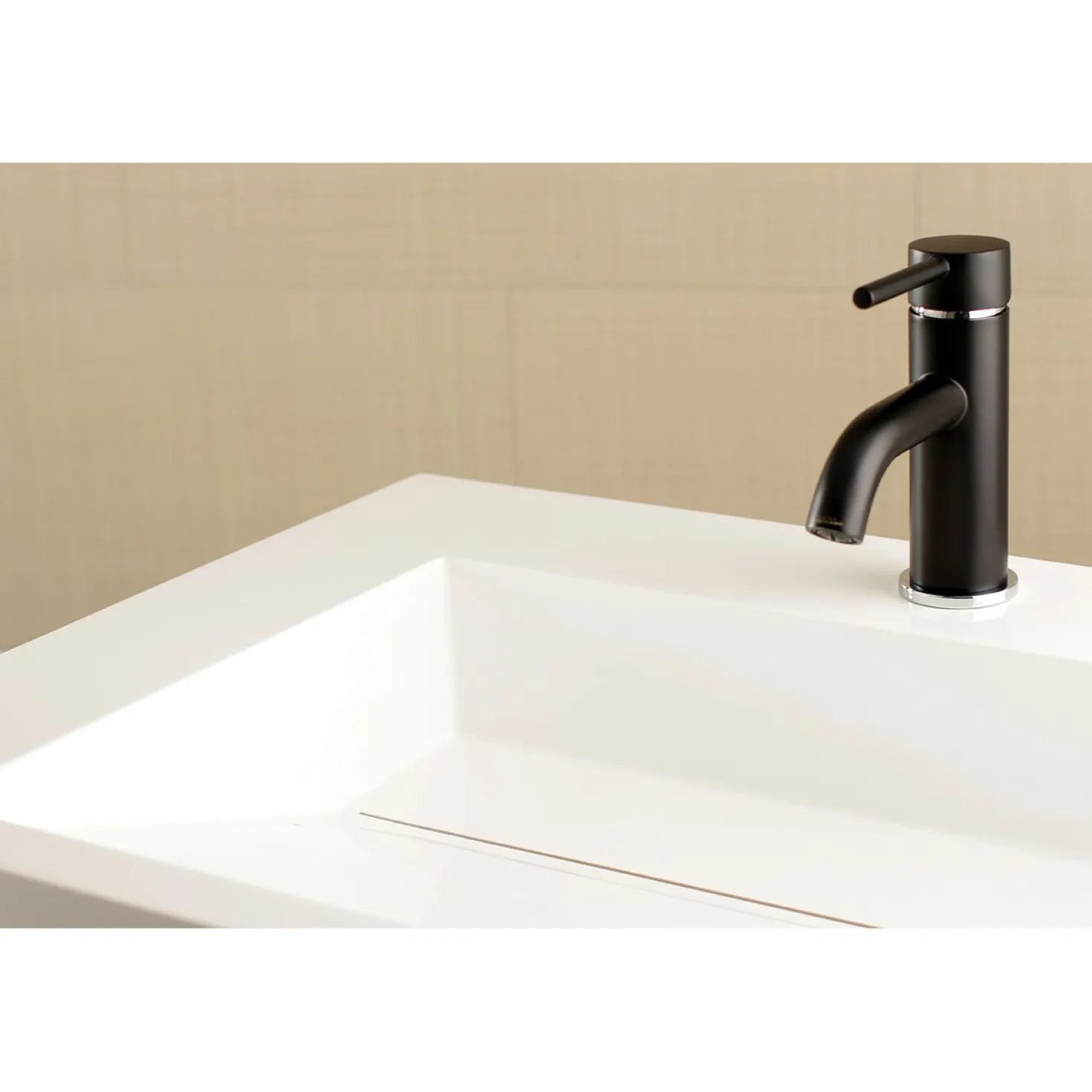 Kingston Brass Fauceture Concord Single-Handle Monoblock Bathroom Faucet