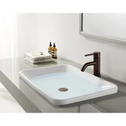 Kingston Brass Fauceture Concord Single-Handle Monoblock Bathroom Faucet