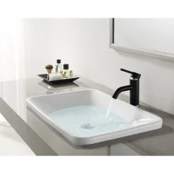 Kingston Brass Fauceture Concord Single-Handle Monoblock Bathroom Faucet