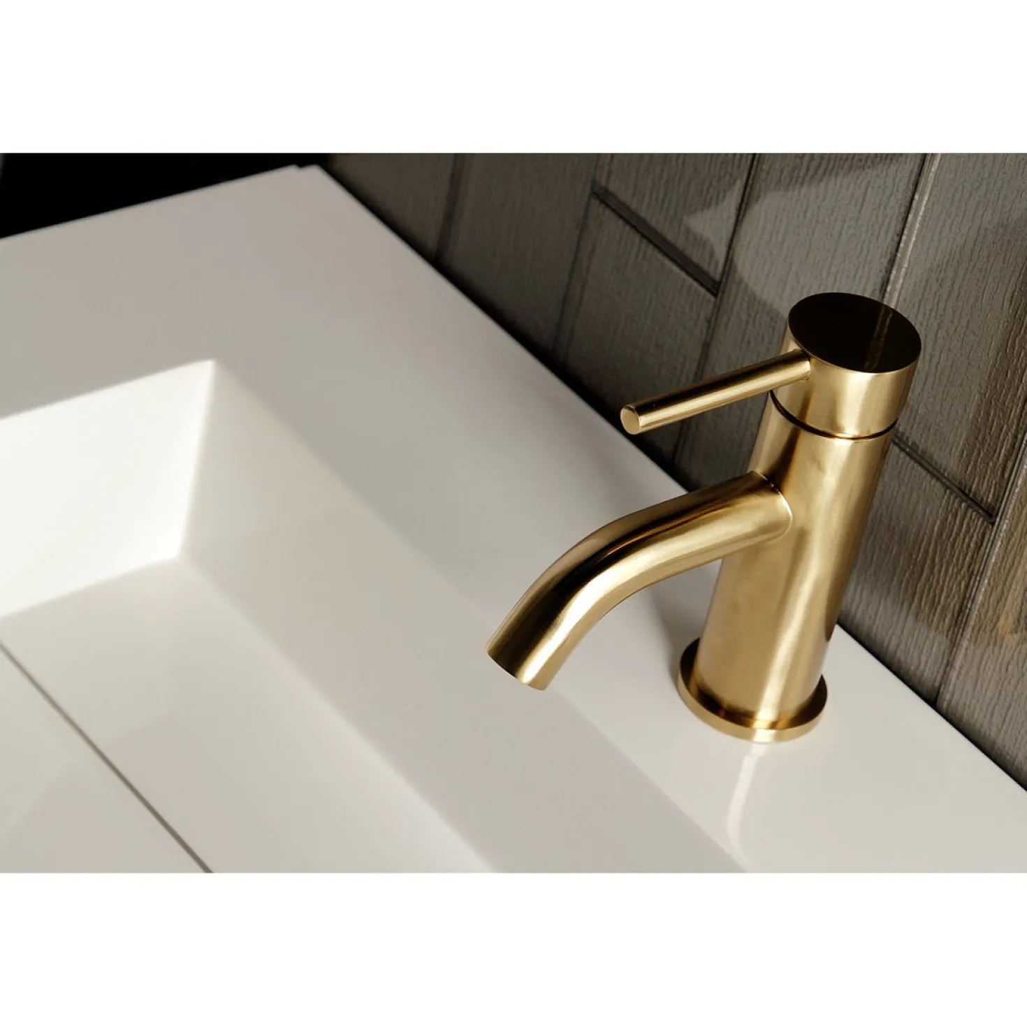 Kingston Brass Fauceture Concord Single-Handle Monoblock Bathroom Faucet