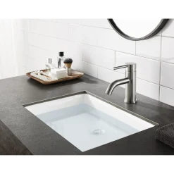 Kingston Brass Fauceture Concord Single-Handle Monoblock Bathroom Faucet