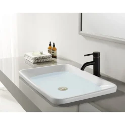 Kingston Brass Fauceture Concord Single-Handle Monoblock Bathroom Faucet