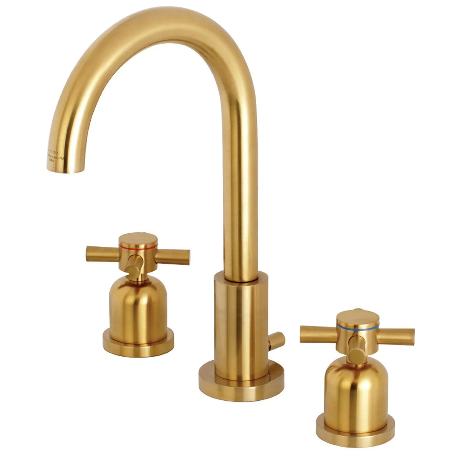 Kingston Brass Fauceture Concord Widespread Cross-Handle Bathroom Faucet