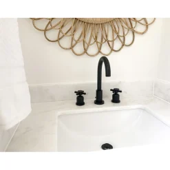 Kingston Brass Fauceture Concord Widespread Cross-Handle Bathroom Faucet