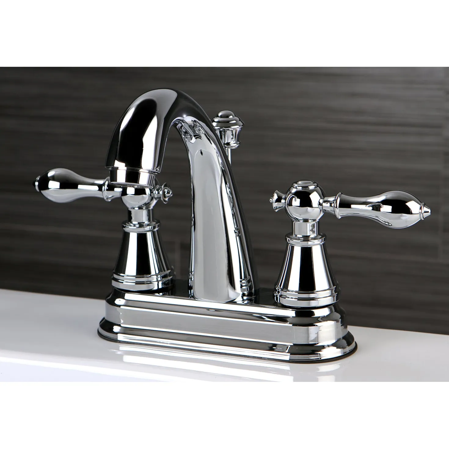 Kingston Brass Fauceture English Classic 4" Centerset Lavatory Faucet