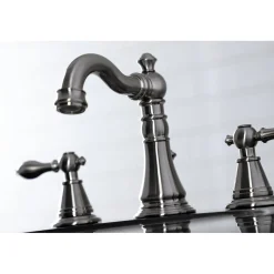 Kingston Brass Fauceture English Classic Widespread Bathroom Faucet