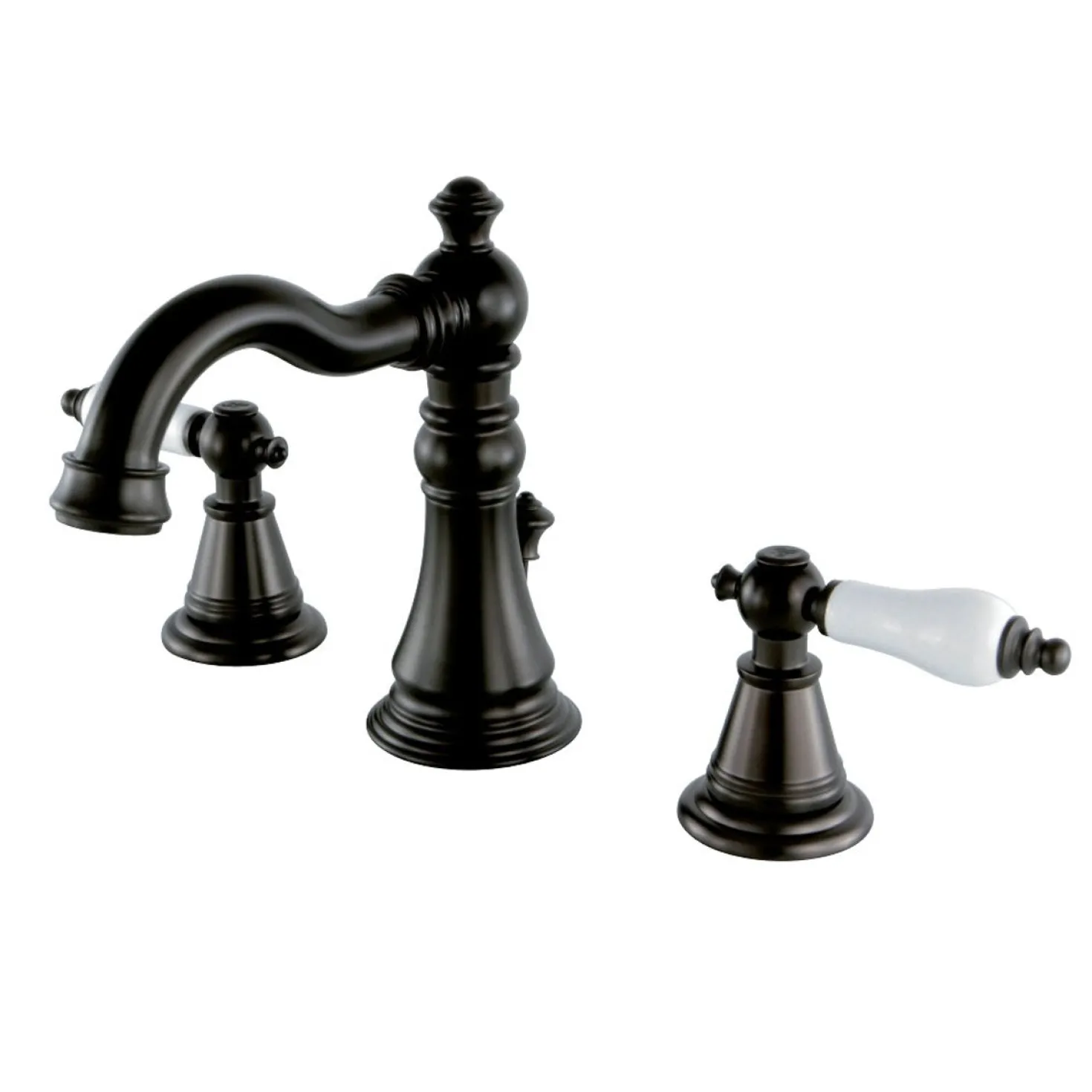 Kingston Brass Fauceture English Classic 3-Hole Widespread Bathroom Faucet