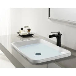 Kingston Brass Fauceture Executive Single-Handle Bathroom Faucet