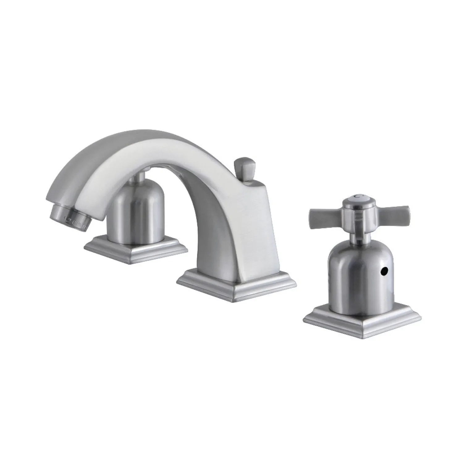Kingston Brass Fauceture FSC4688ZX 8-Inch Widespread Bathroom Faucet in Brushed Nickel