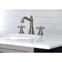 Kingston Brass Fauceture FSC197XAAX-P American Classic 8 in. Widespread Bathroom Faucet