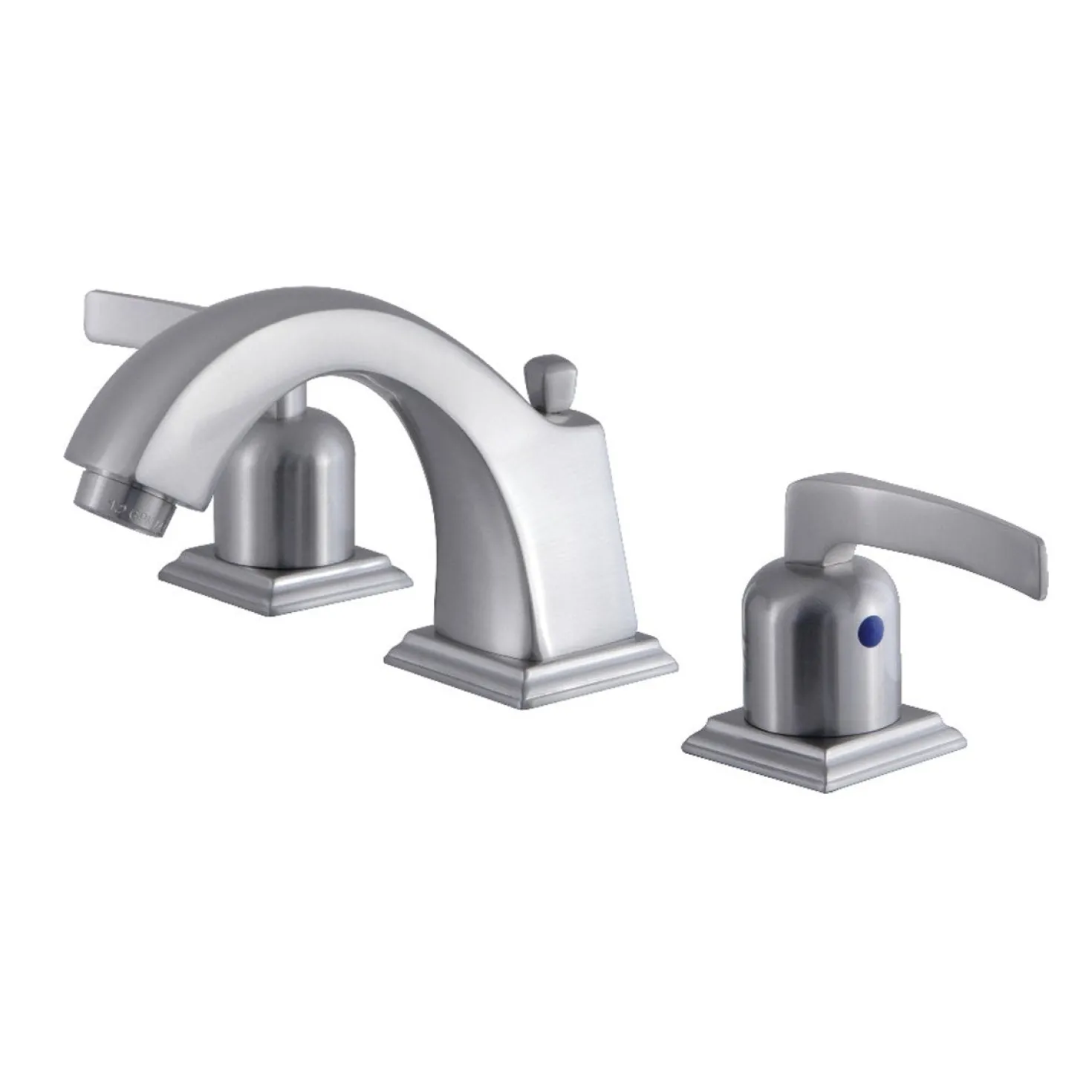 Kingston Brass Fauceture FSC4688EFL 8" Widespread Bathroom Faucet in Brushed Nickel