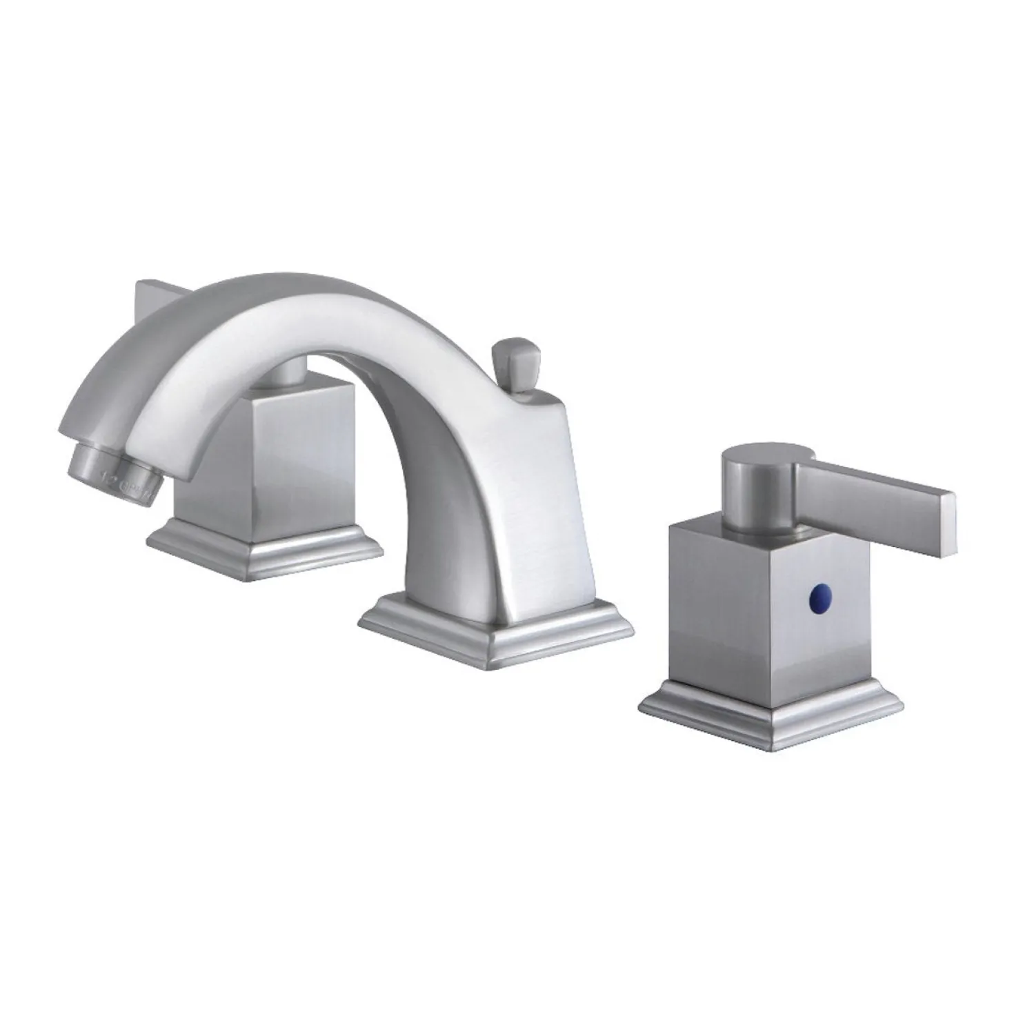 Kingston Brass Fauceture FSC4688NQL 8-Inch Widespread Bathroom Faucet in Brushed Nickel