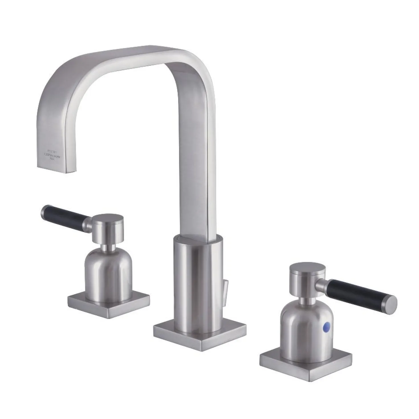 Kingston Brass Fauceture FSC8968DKL 8-Inch Widespread Bathroom Faucet in Brushed Nickel