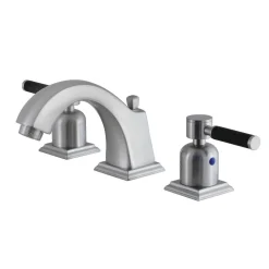 Kingston Brass Fauceture FSC4688DKL 8-Inch Widespread Bathroom Faucet in Brushed Nickel