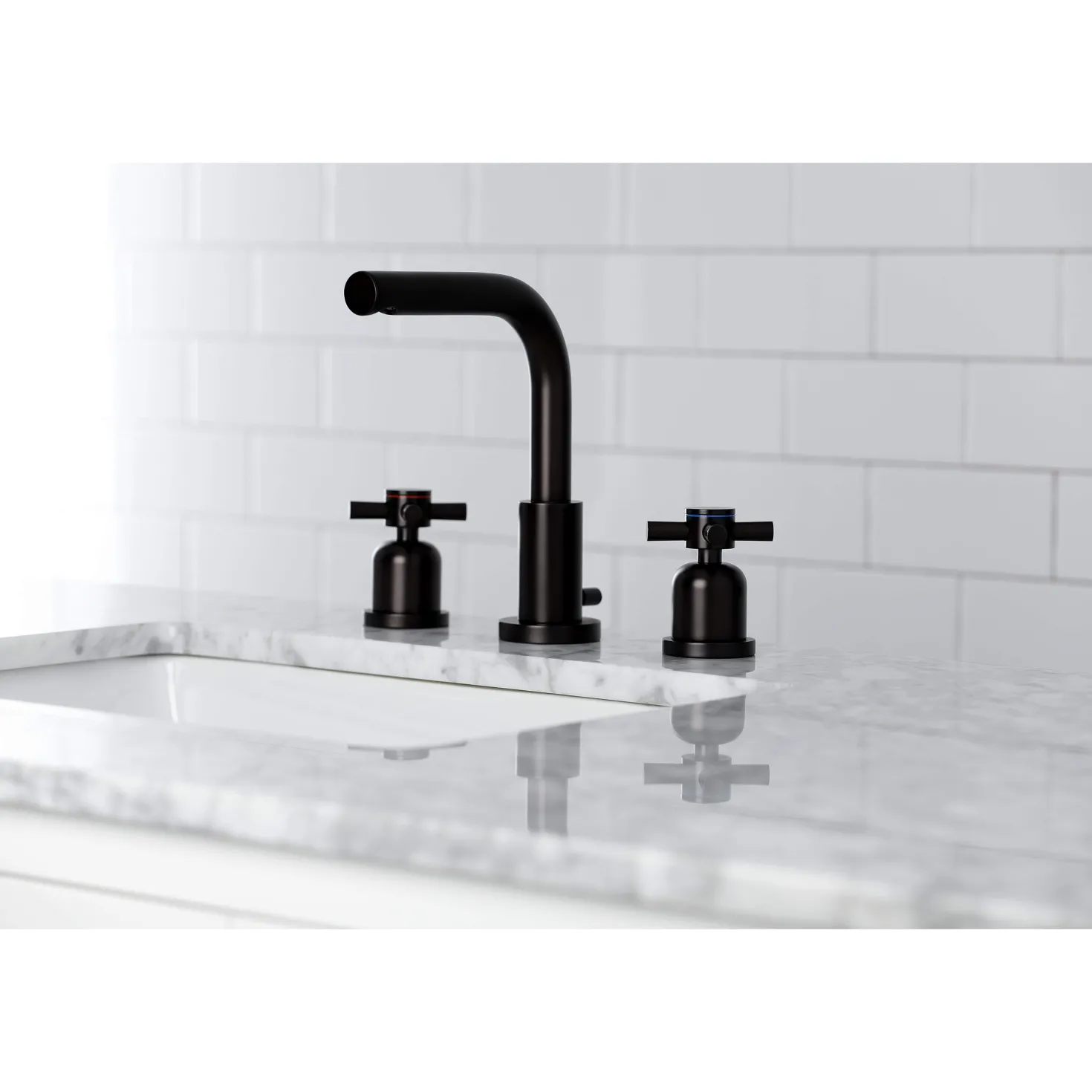 Kingston Brass Fauceture FSC895XDX-P 8 in. Widespread Bathroom Faucet