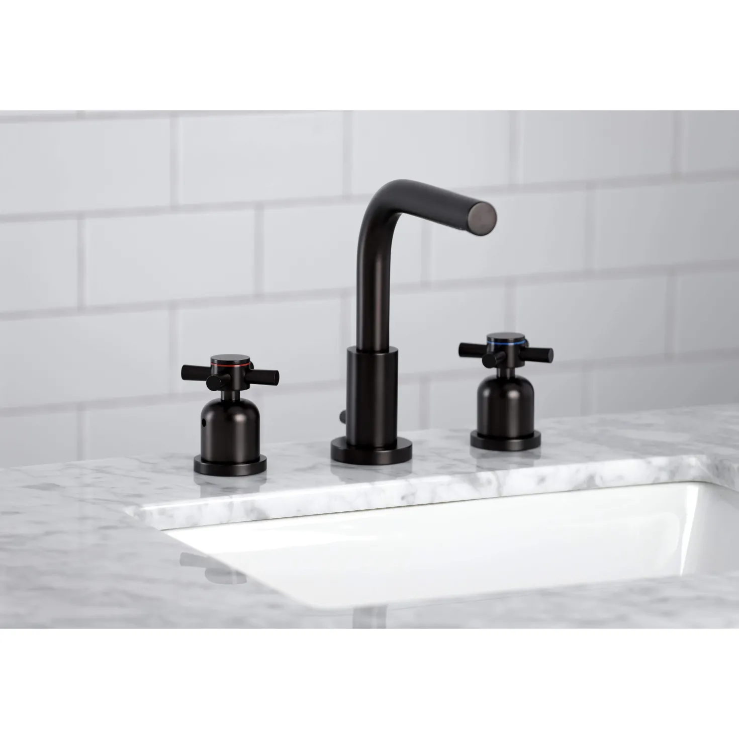 Kingston Brass Fauceture FSC895XDX-P 8 in. Widespread Bathroom Faucet
