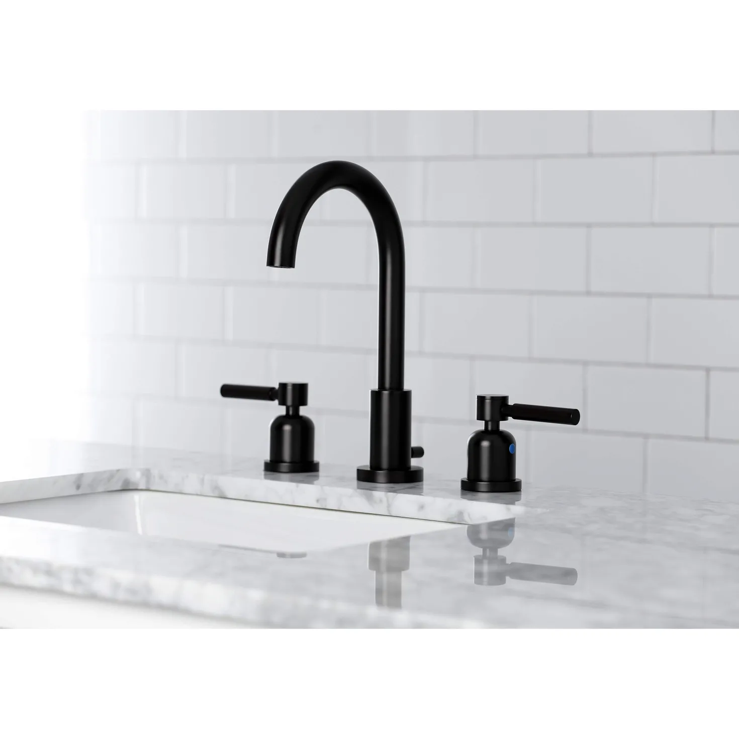 Kingston Brass Fauceture FSC892XDL-P Concord Widespread Bathroom Faucet