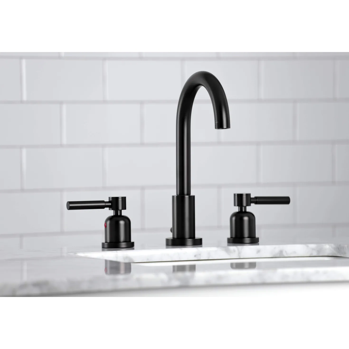 Kingston Brass Fauceture FSC892XDL-P Concord Widespread Bathroom Faucet