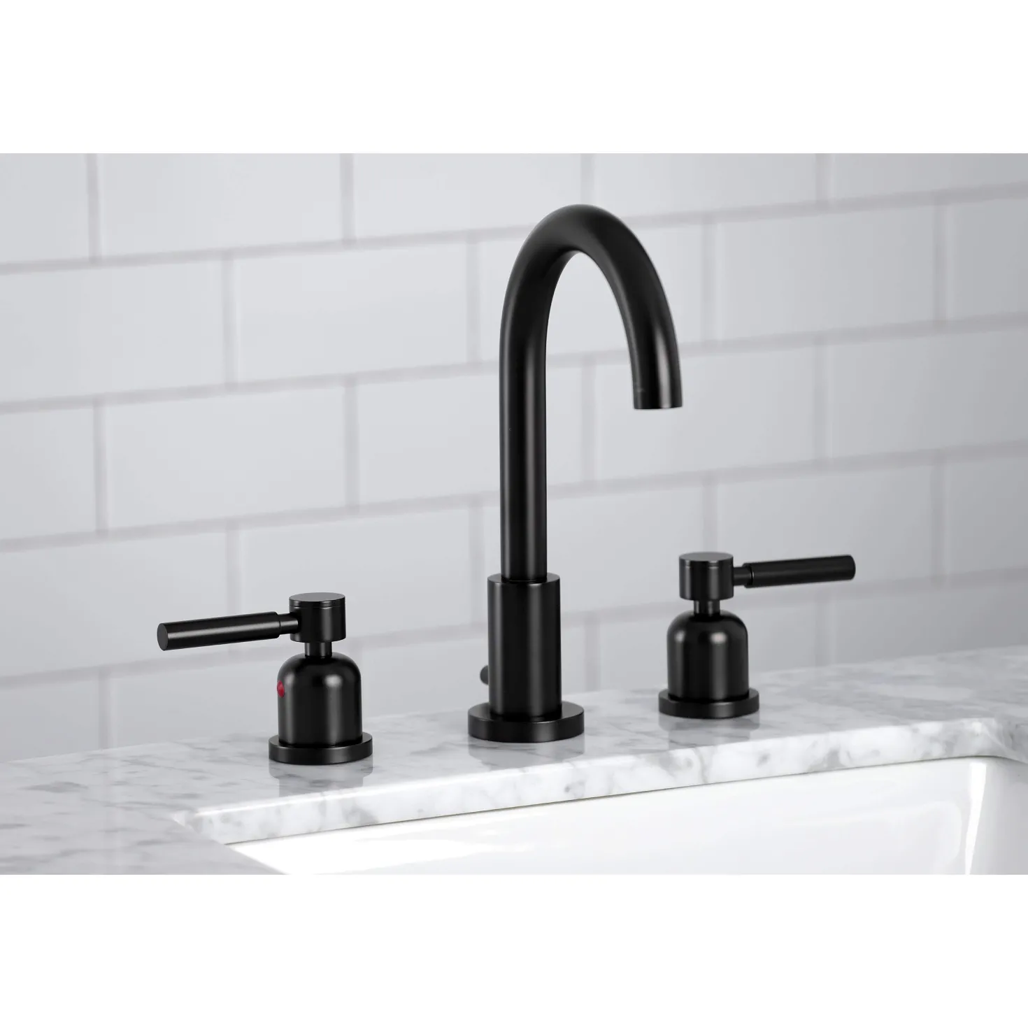 Kingston Brass Fauceture FSC892XDL-P Concord Widespread Bathroom Faucet