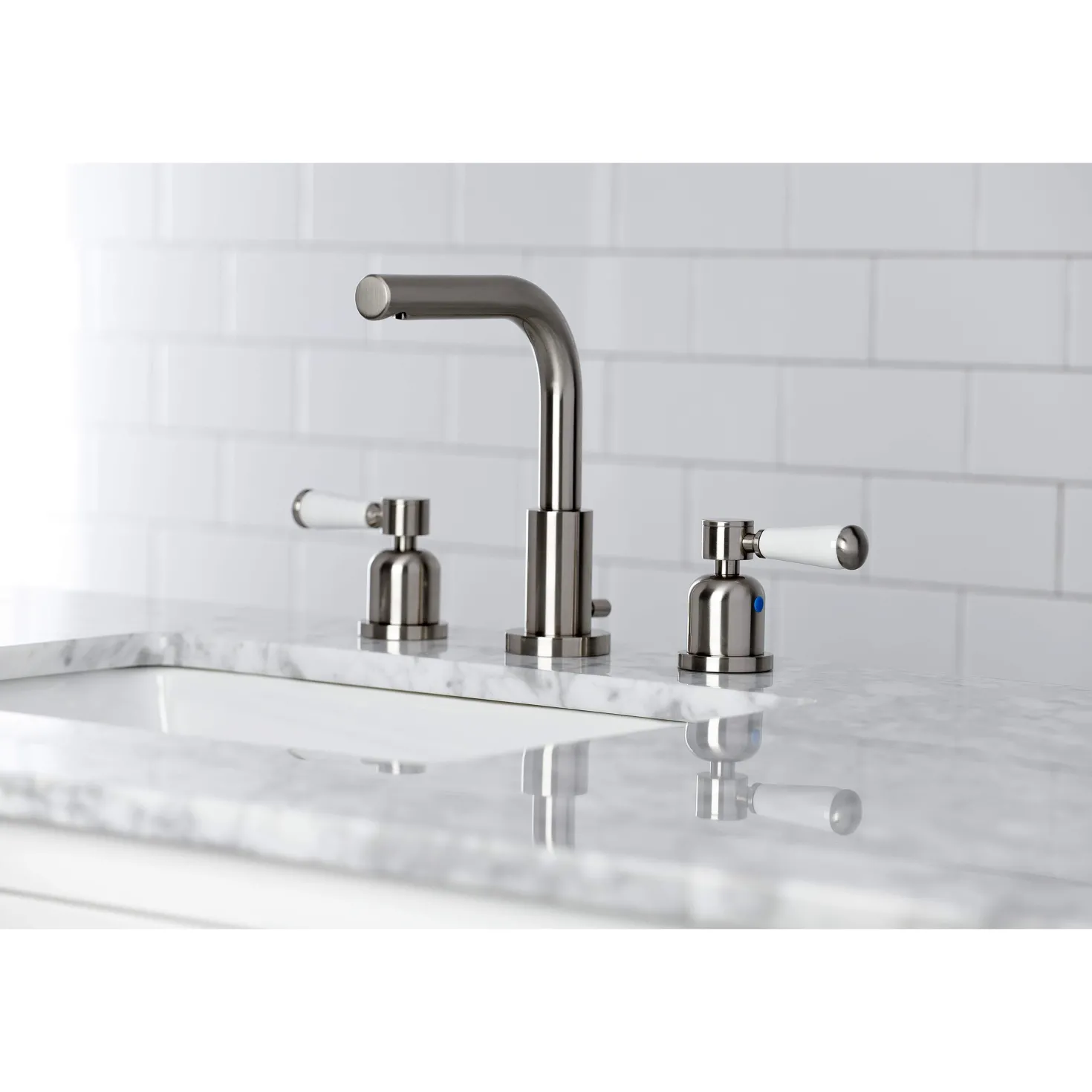 Kingston Brass Fauceture FSC895XDPL-P 8 in. Widespread Bathroom Faucet