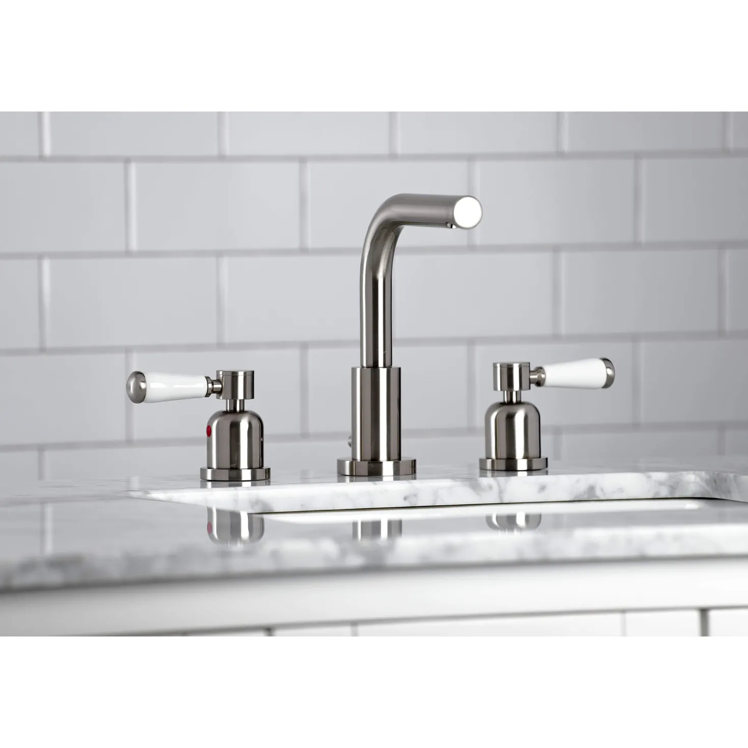 Kingston Brass Fauceture FSC895XDPL-P 8 in. Widespread Bathroom Faucet