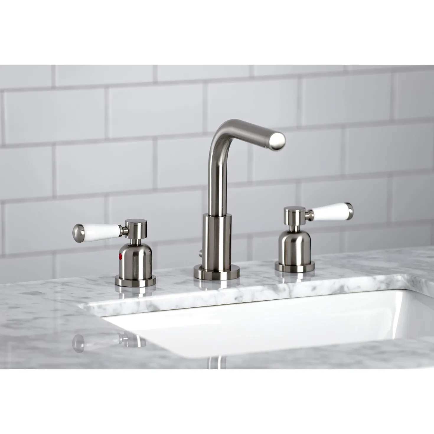 Kingston Brass Fauceture FSC895XDPL-P 8 in. Widespread Bathroom Faucet