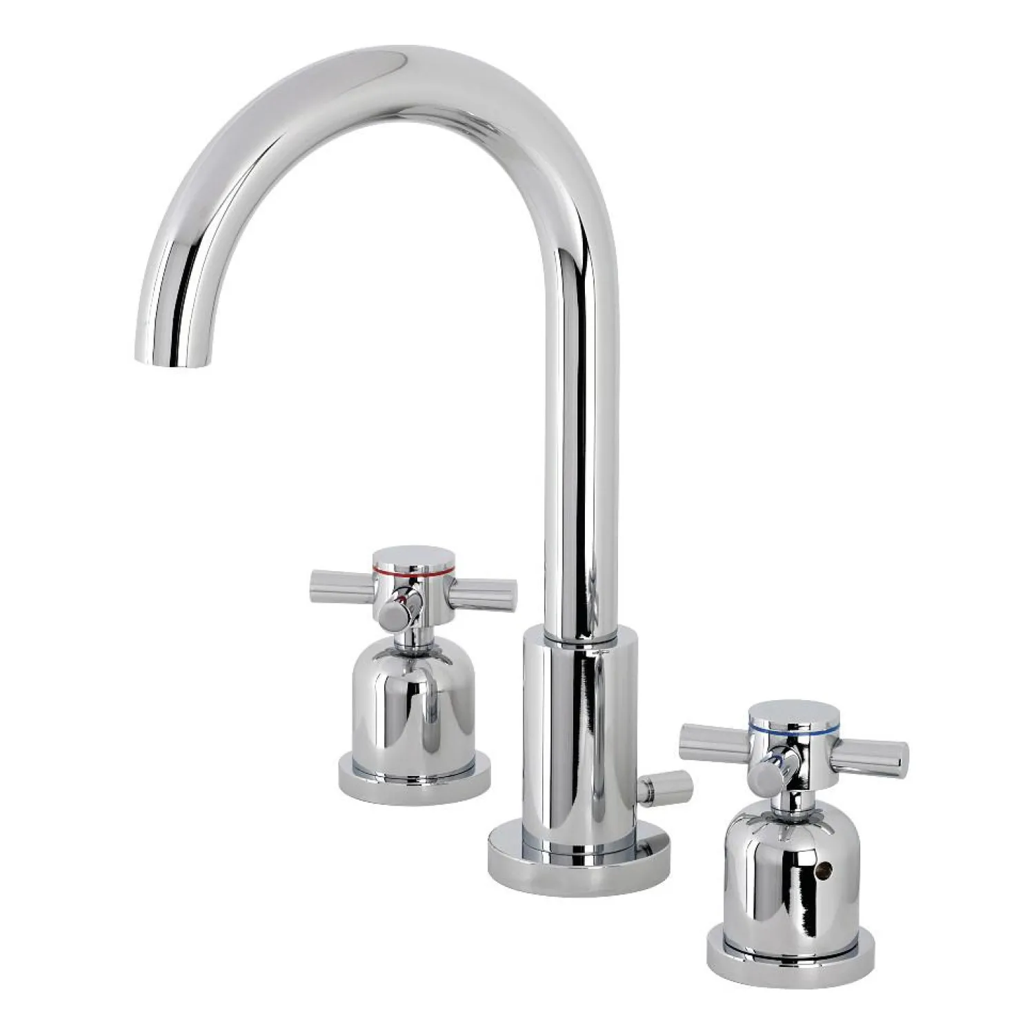 Kingston Brass Fauceture FSC892XDX-P Concord Widespread Bathroom Faucet