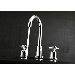 Kingston Brass Fauceture FSC892XDX-P Concord Widespread Bathroom Faucet