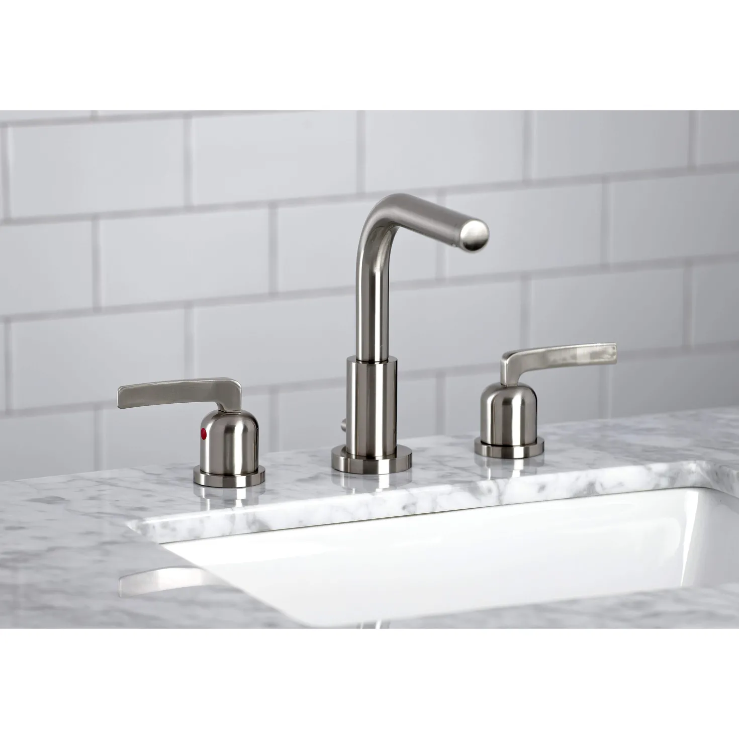 Kingston Brass Fauceture FSC895XEFL-P 8 in. Widespread Bathroom Faucet