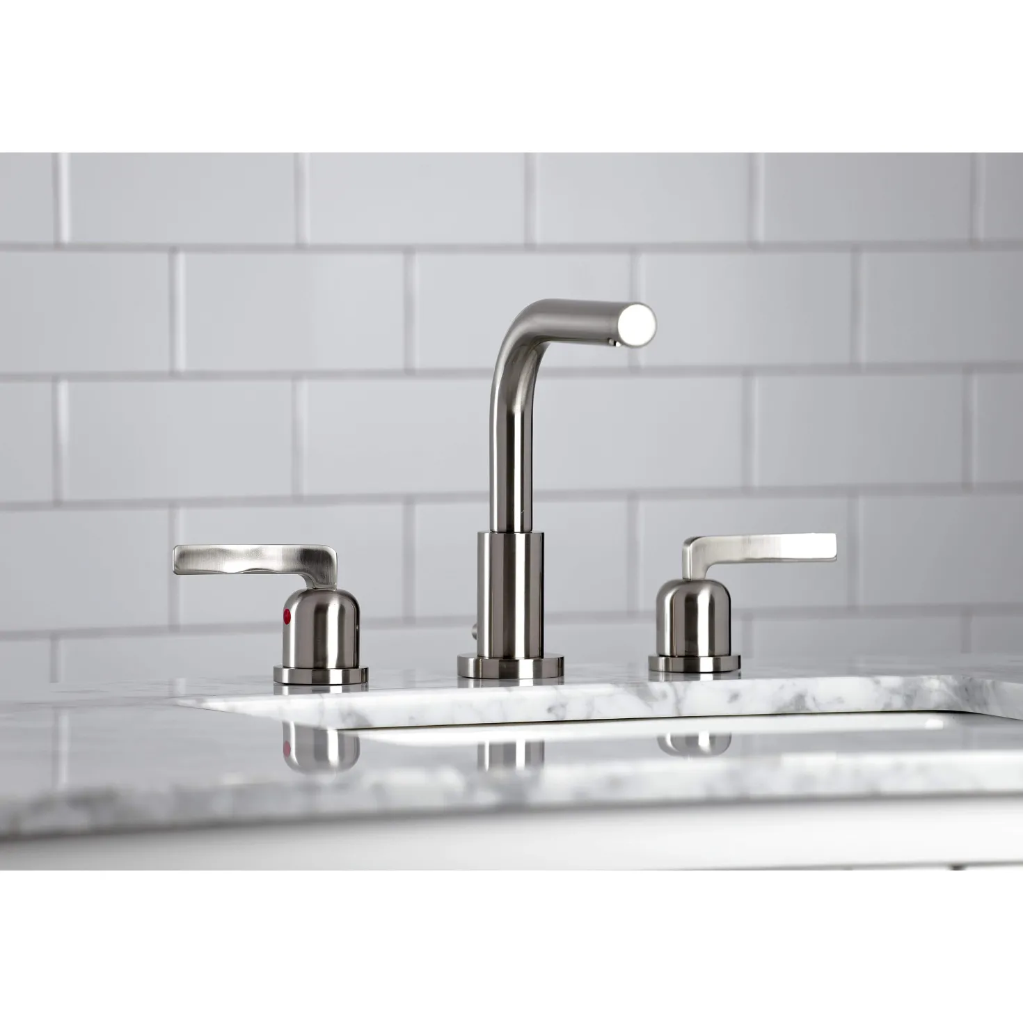 Kingston Brass Fauceture FSC895XEFL-P 8 in. Widespread Bathroom Faucet