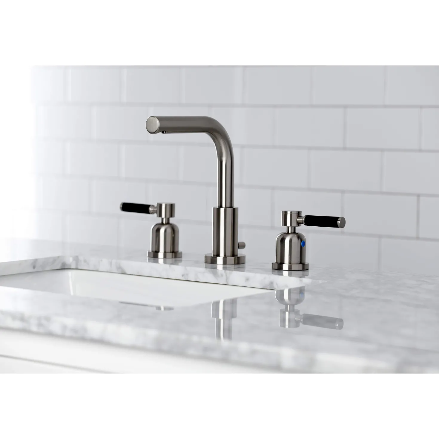Kingston Brass Fauceture FSC895XDKL-P 8 in. Widespread Bathroom Faucet