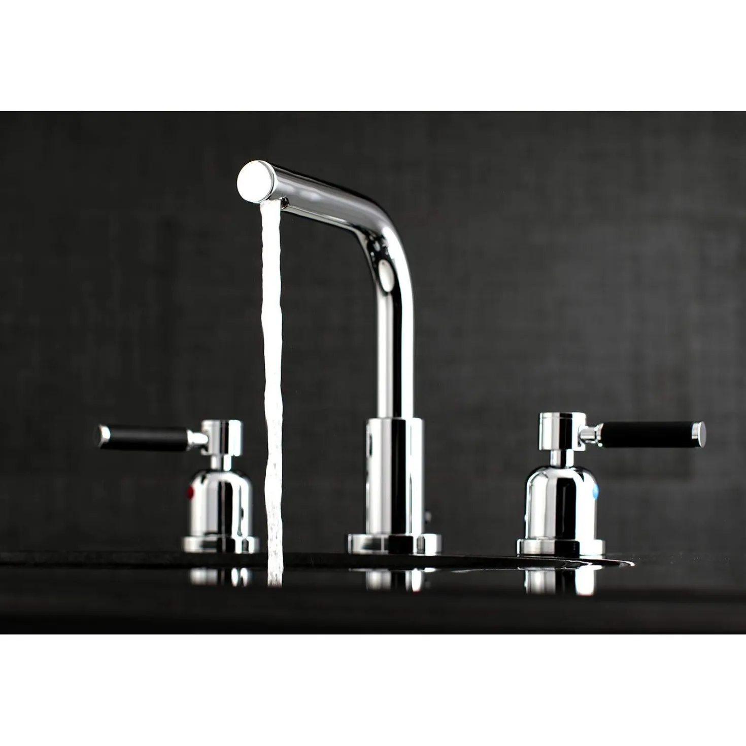 Kingston Brass Fauceture FSC895XDKL-P 8 in. Widespread Bathroom Faucet
