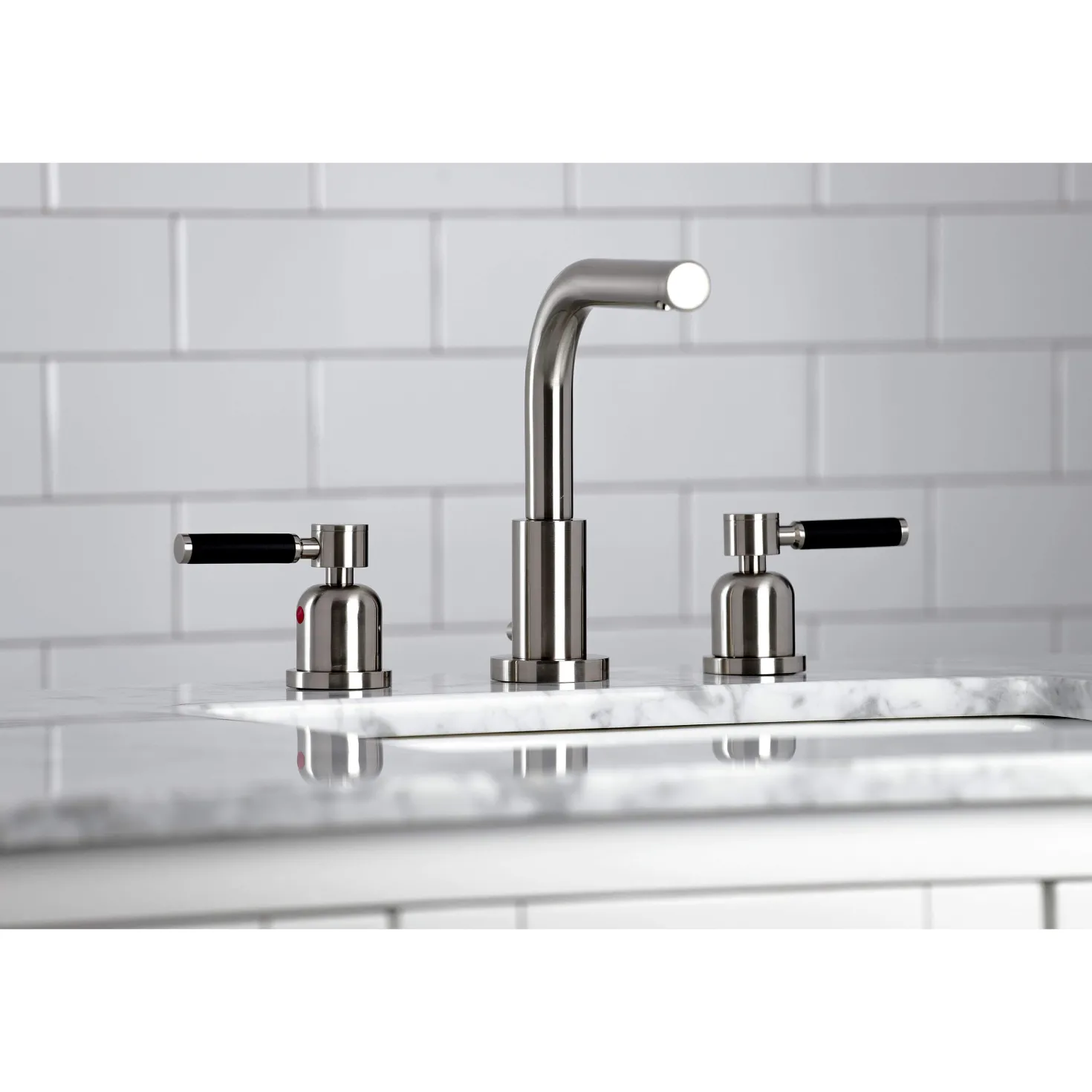 Kingston Brass Fauceture FSC895XDKL-P 8 in. Widespread Bathroom Faucet