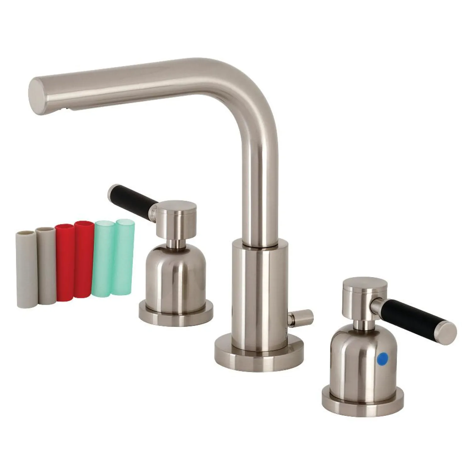 Kingston Brass Fauceture FSC895XDKL-P 8 in. Widespread Bathroom Faucet