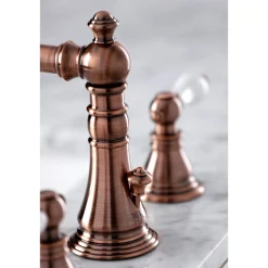 Kingston Brass Fauceture FSC197APLAC American Patriot Widespread Bathroom Faucet, Antique Copper