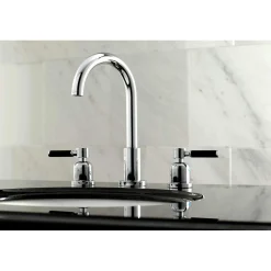 Kingston Brass Fauceture FSC892XDKL-P Kaiser Widespread Bathroom Faucet