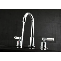 Kingston Brass Fauceture FSC892XDPL-P Paris Widespread Bathroom Faucet