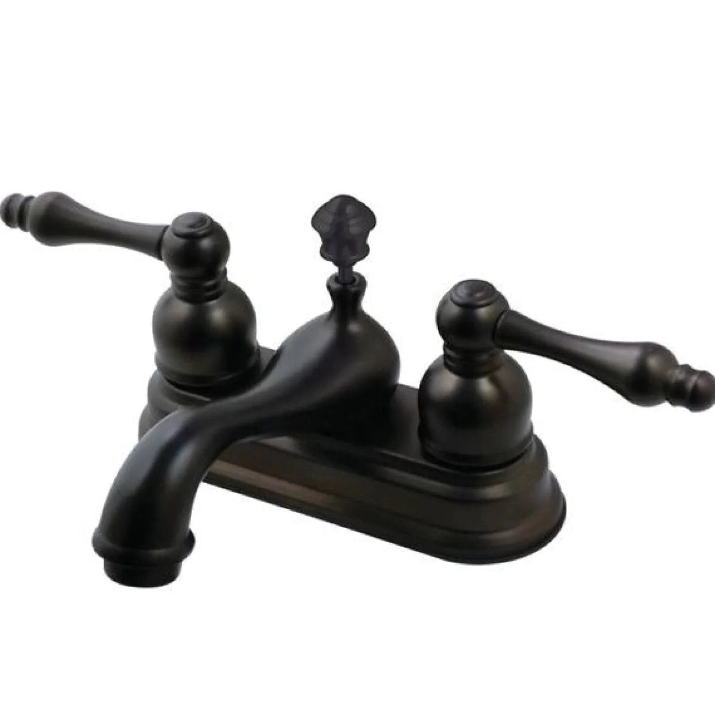 Kingston Brass Fauceture FSY3605ACL American Classic Two Handle 4" Centerset Lavatory Faucet in Oil Rubbed Bronze