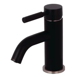 Kingston Brass Fauceture Kaiser Single Handle Deck Mount Bathroom Faucet