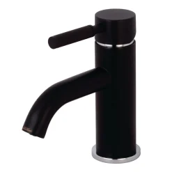 Kingston Brass Fauceture Kaiser Single Handle Deck Mount Bathroom Faucet