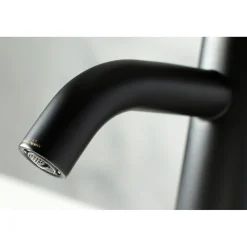 Kingston Brass Fauceture Kaiser Single Handle Deck Mount Bathroom Faucet